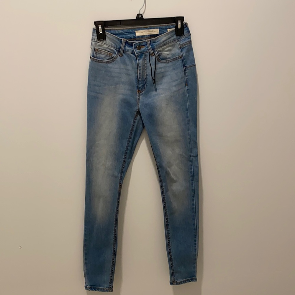 Most Collection acid wash skinny jeans